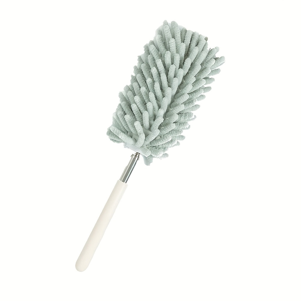 Chenier Retractable Dust Duster, Household Cleaning Brush, Feather Duster, Removable Gap Brush
