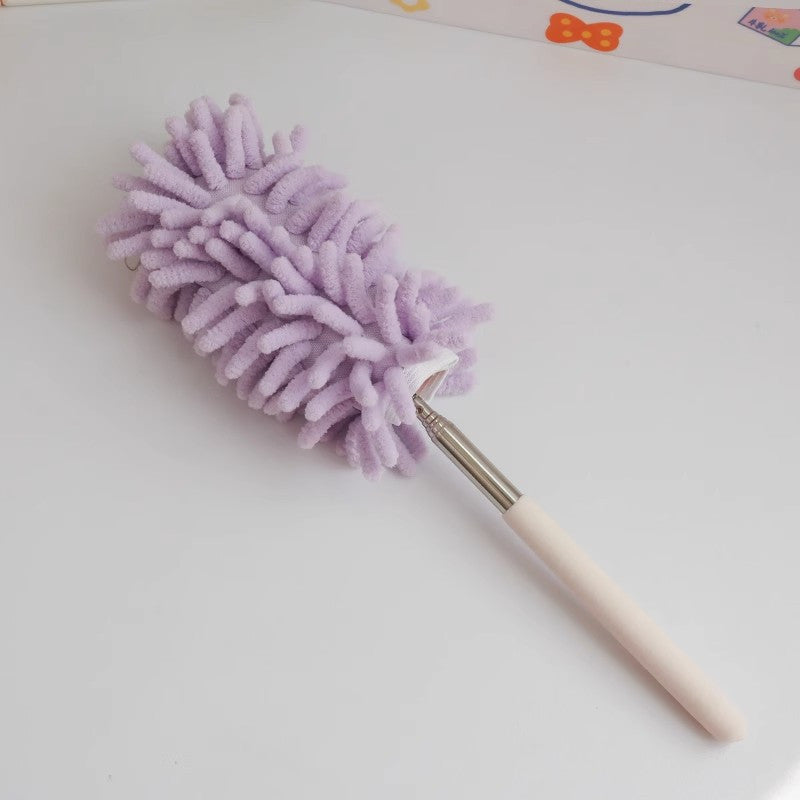 Chenier Retractable Dust Duster, Household Cleaning Brush, Feather Duster, Removable Gap Brush