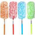 1pc Extendable Microfiber Duster for Cleaning Office, Car, Computer, Air Condition, and More - Washable and Reusable Cleaning Tool
